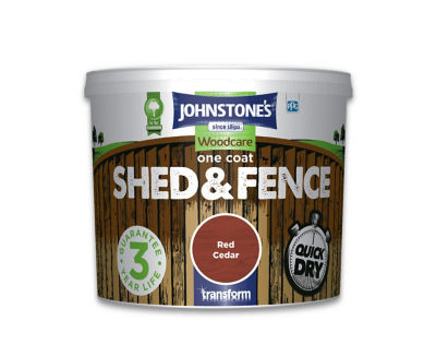 One Coat Shed & Fence Red Cedar 5L thumbnail 2