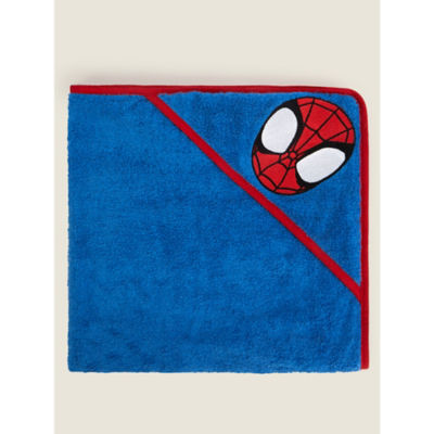 Blue Spider-Man Hooded Towel