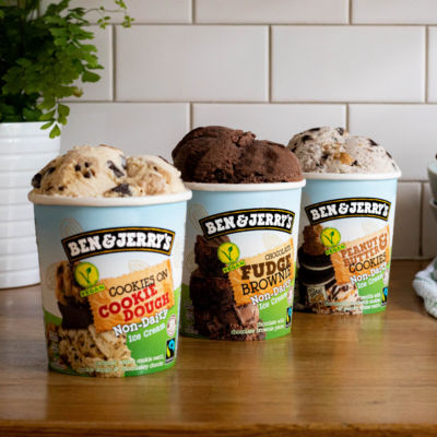 Non Dairy Cookies on Cookie Dough Vegan  Ice Cream Tub 465ml thumbnail 4