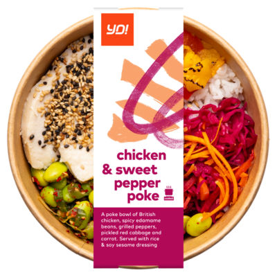 Chicken & Sweet Pepper Poke 290g