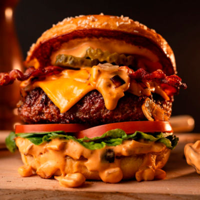 The Scottish Butcher Black Label Gastro Burgers 340g thumbnail 3