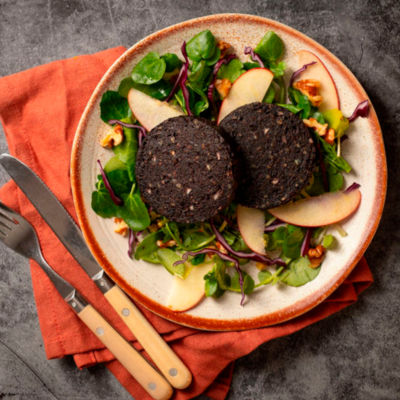 4 Reduced Fat Black Pudding Slices 240g thumbnail 3