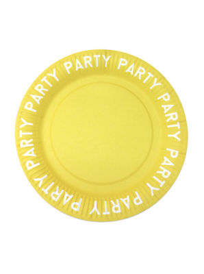 Yellow Party Plates thumbnail 2
