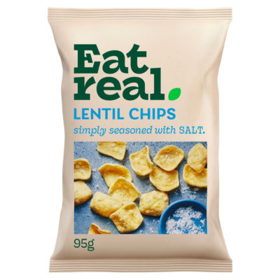 Salted Lentil Chips Sharing 95g thumbnail 2