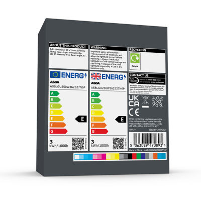 LED GU10 35W Lightbulb 6PK thumbnail 3