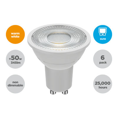 LED GU10 Warm White Lightbulb thumbnail 5