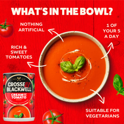 Cream of Tomato Soup 400g thumbnail 3