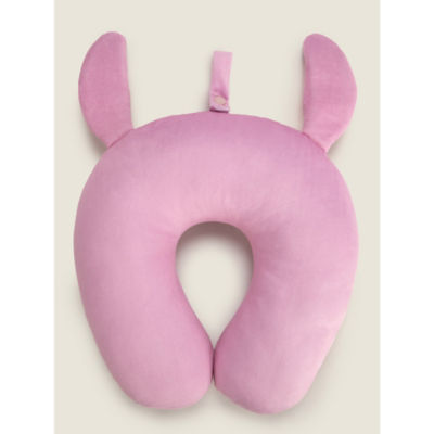 Disney Lilo & Stitch Angel 3D Ears Travel Pillow thumbnail 5