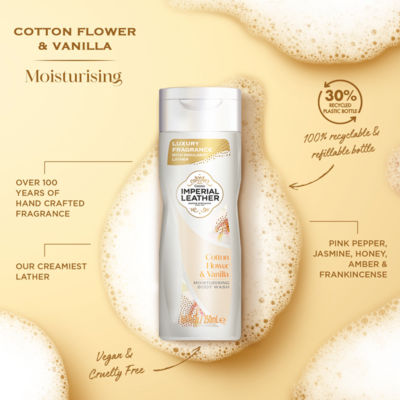 Cotton Flower & Vanilla Shower Gel 250ml thumbnail 3