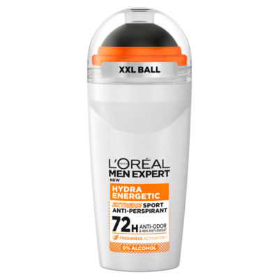 L'Oréal Men Expert Hydra Energetic Extreme Sport 72H Roll On Anti-Perspirant Deodorant 50ml thumbnail 2