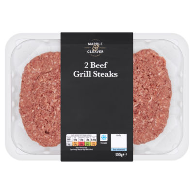 2 Beef Grill Steaks 300g thumbnail 2