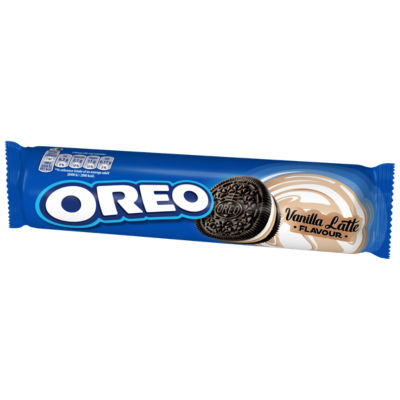 OREO Vanilla Latte Flavour Sandwich Biscuits 157g thumbnail 3