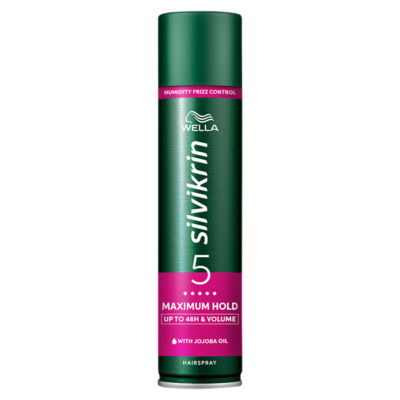Silvikrin Maximum Hold Hairspray 75ml thumbnail 2