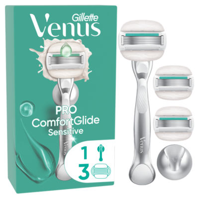 Gillette  Pro ComfortGlide Sensitive Women’s Razor with a Touch of Aloe thumbnail 2