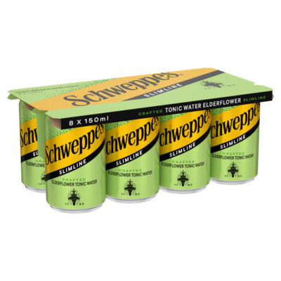 Slimline Elderflower Tonic Water 8 x 150ml thumbnail 2