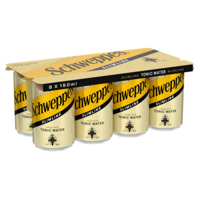 Slimline Tonic Water 8 x 150ml thumbnail 2