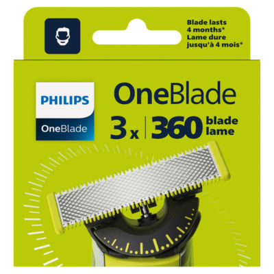 OneBlade 360 Replacement Blades for Face, 3 Pack - QP430/50