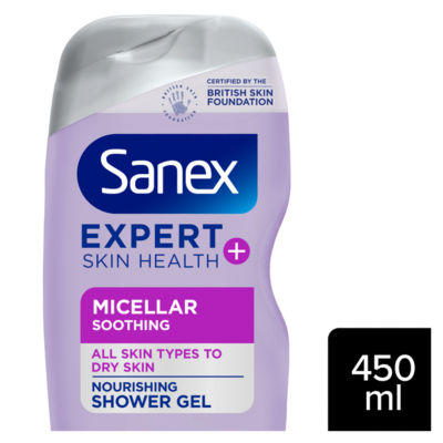 Sanex Expert Skin Health+ Soothing Shower Gel Body Wash