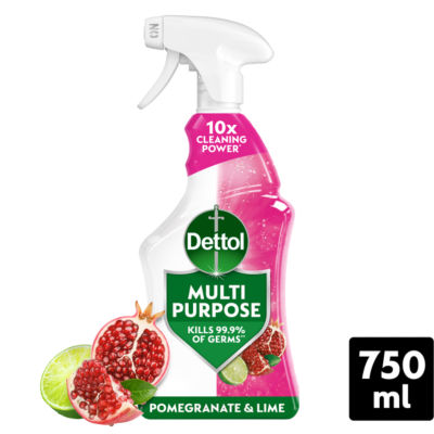 Dettol Pomegranate & Lime Splash Antibacterial Multi Purpose Cleaner 750ml