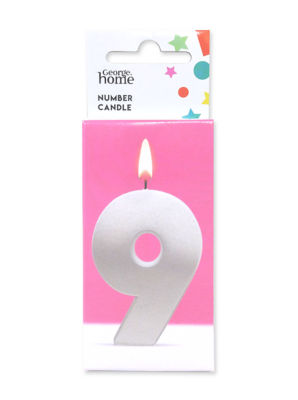 Large Number Candle 9 thumbnail 2