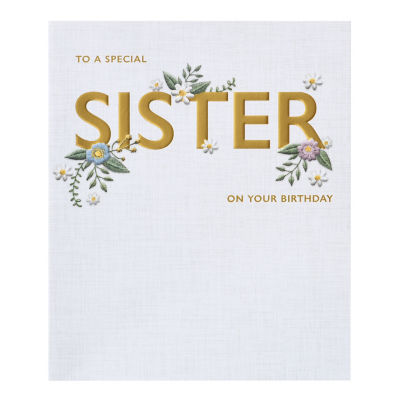 Sister Birthday Card thumbnail 4