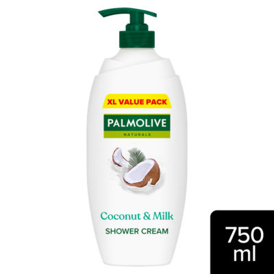 Naturals Coconut & Milk Shower Gel Body Wash 750ml Pump