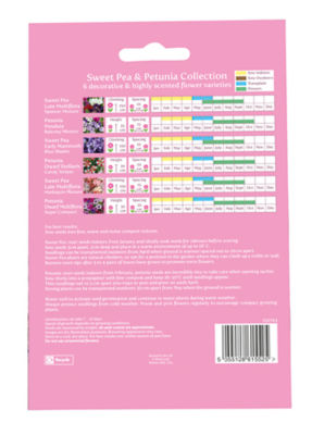 6 In 1 Pea & Petunia Seed Packet thumbnail 3