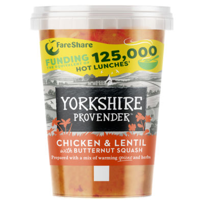Yorkshire Provender Chicken & Lentil Soup with Butternut Squash