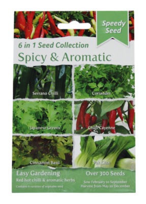 Multipacks 6in1 Spicy & Aromatic Seeds