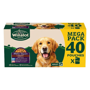 Winalot Friday Suppers Mixed in Gravy Wet Dog Food 40x100g