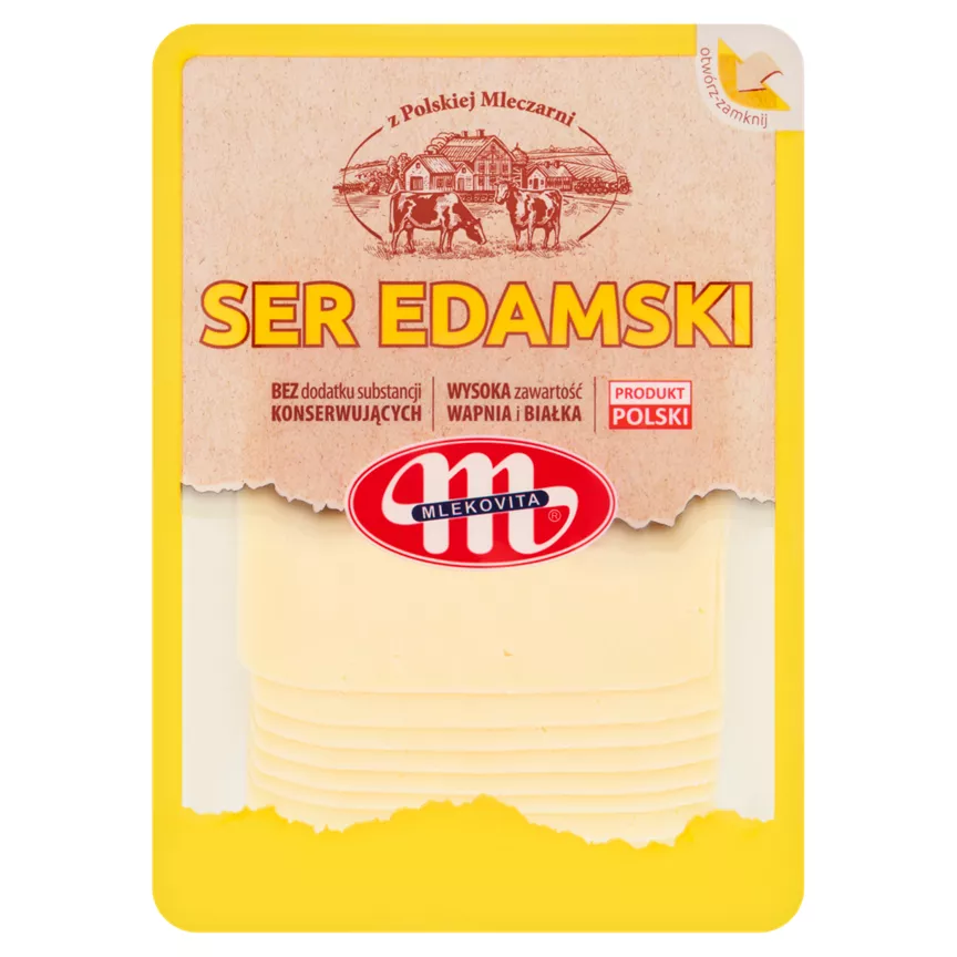 Mlekovita Edamski Cheese Slices