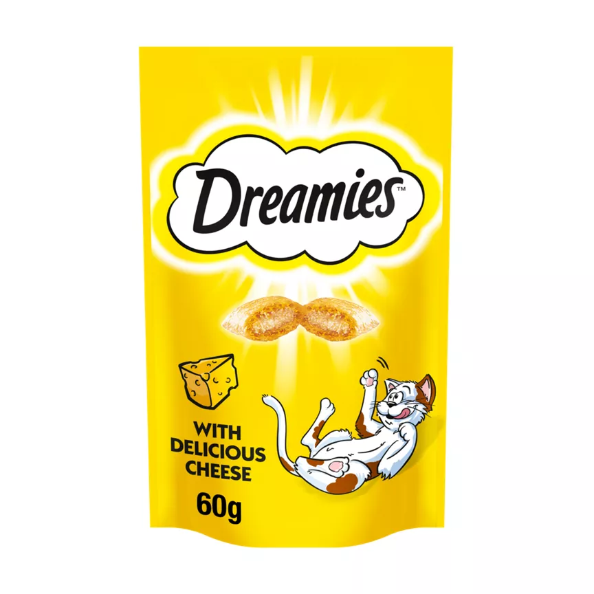 Dreamies Cat Treat Biscuits Adult & Kitten with Cheese