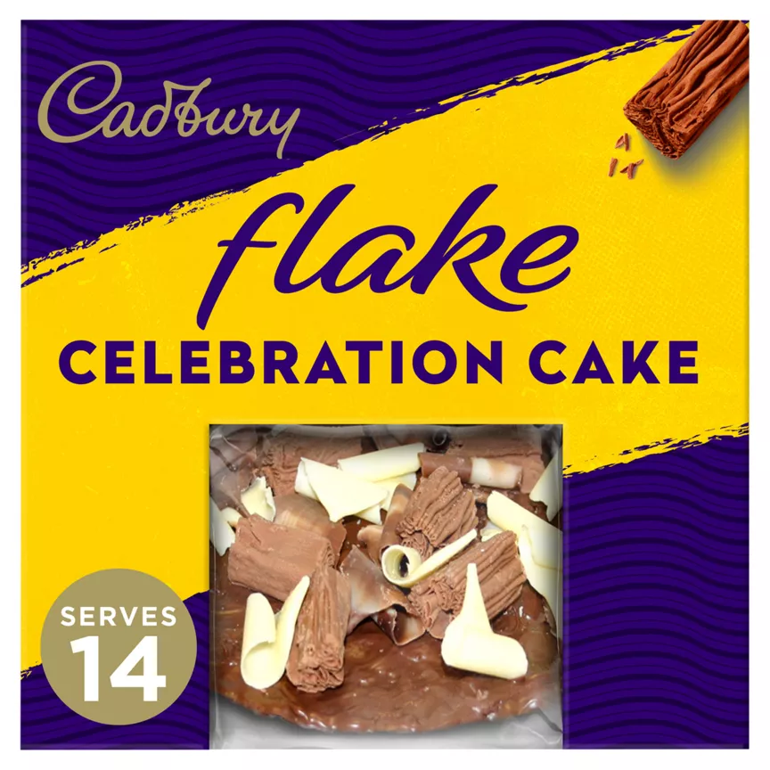 Cadbury Flake Celebration Cake