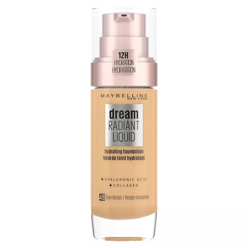 Maybelline Dream Satin Liquid Air-Whipped Foundation 048 Sun Beige
