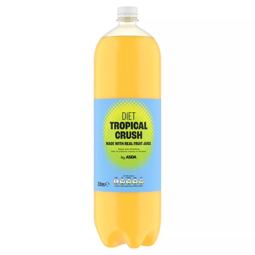 ASDA Diet Tropical Crush 2 Litres