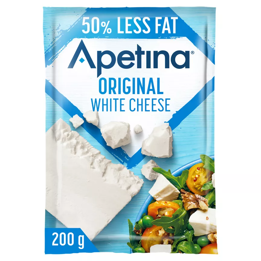 Apetina 50% Less Fat Original White Cheese