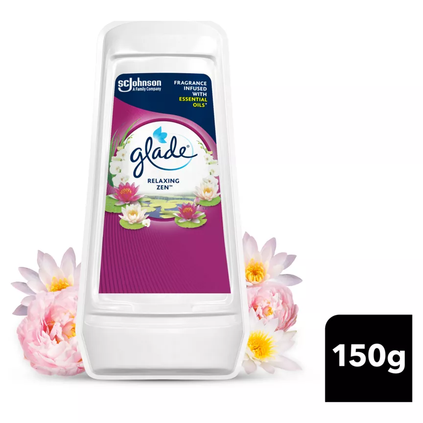 Glade Solid Gel Air Freshener Relaxing Zen 150g