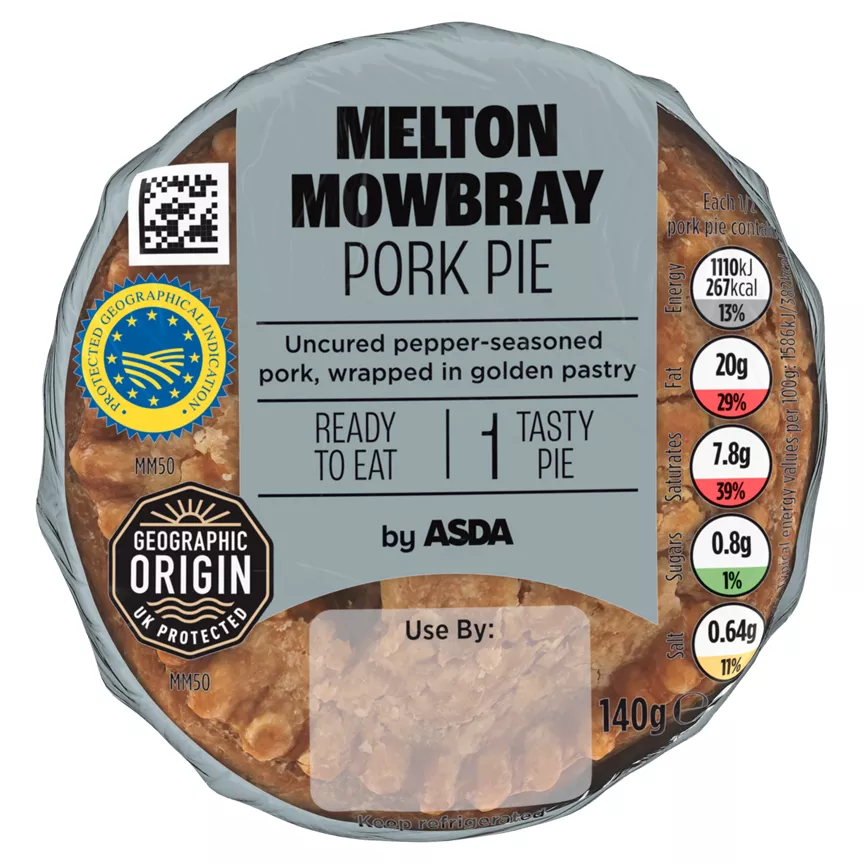 ASDA Melton Mowbray Pork Pie 140g