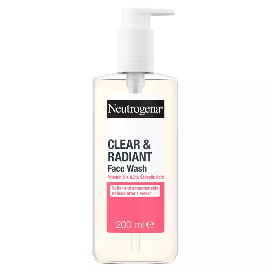Neutrogena Clear & Radiant Face Wash 200ml