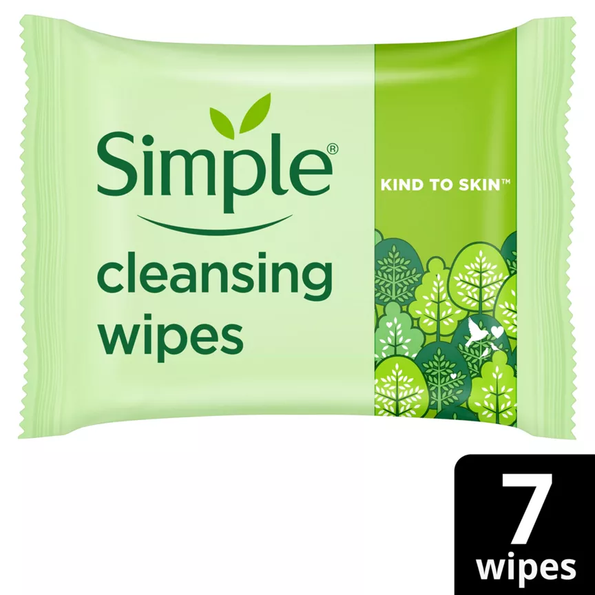 Simple Kind To Skin Cleansing Facial Wipes - Image 1