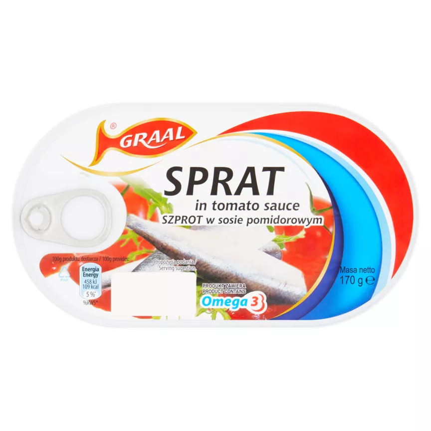 Graal Sprats in Tomato