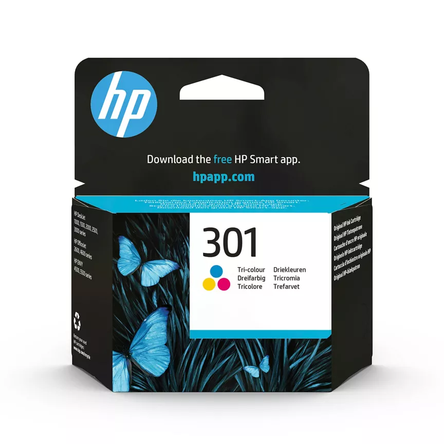 HP 301 Colour Ink Cartridge
