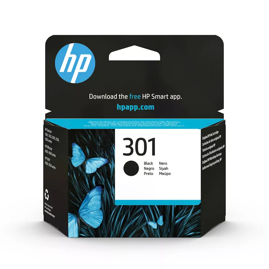 HP 301 Black Ink Cartridge