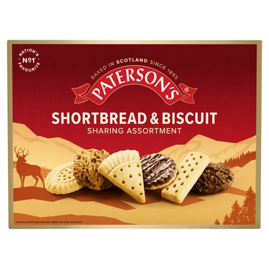 Paterson's Delicious Shortbread & Biscuit Assortment