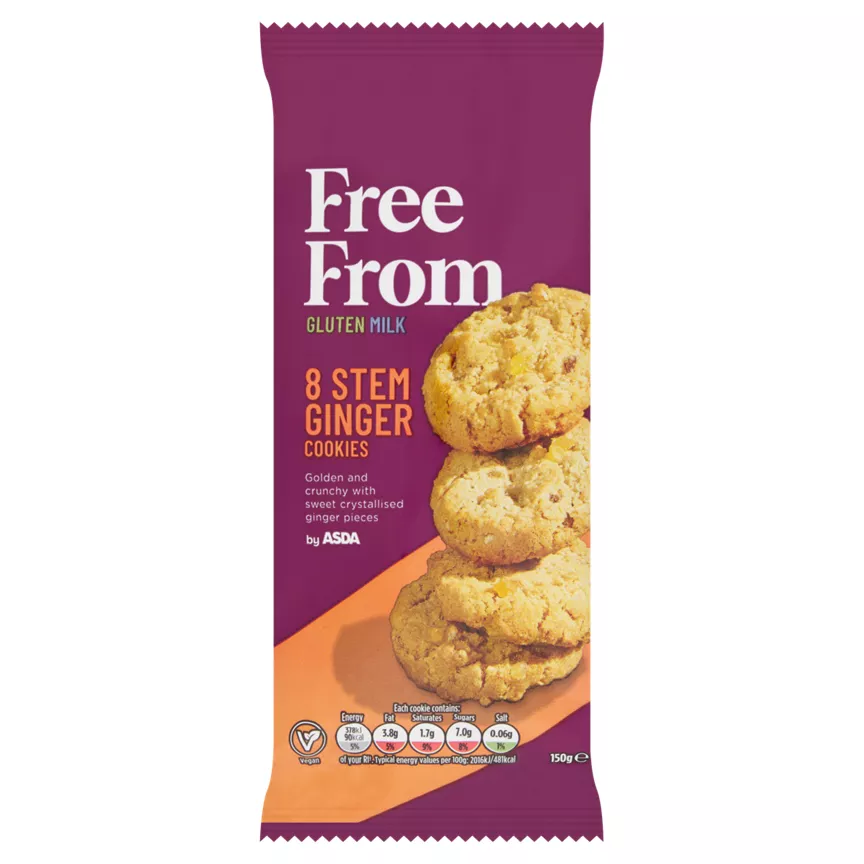 ASDA Free From Stem Ginger Cookies