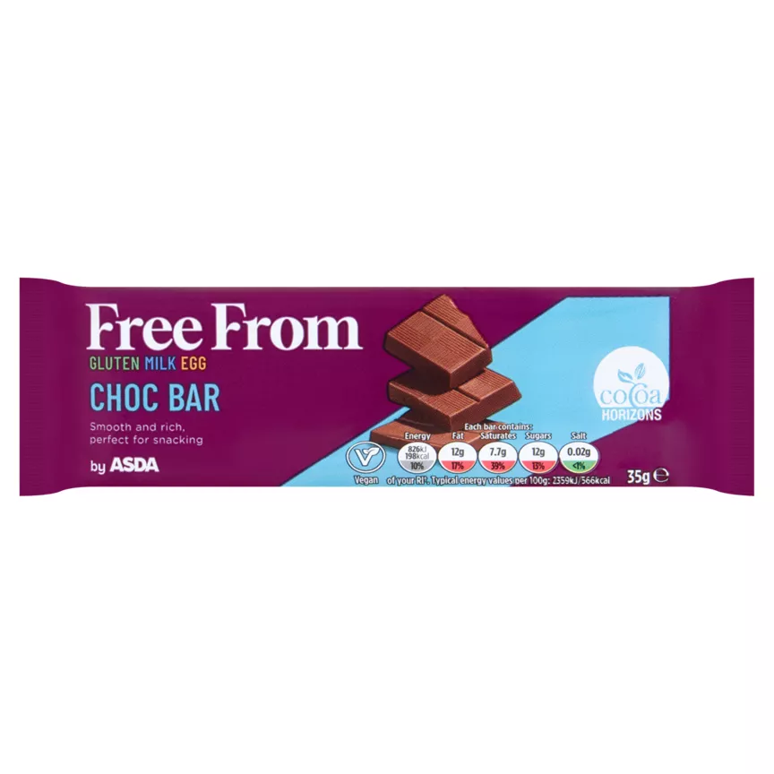 ASDA Free From Choc Bar