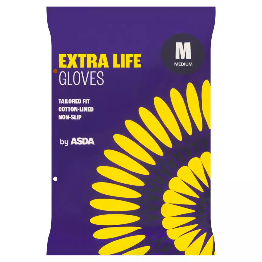 ASDA Thick & Strong Gloves Medium