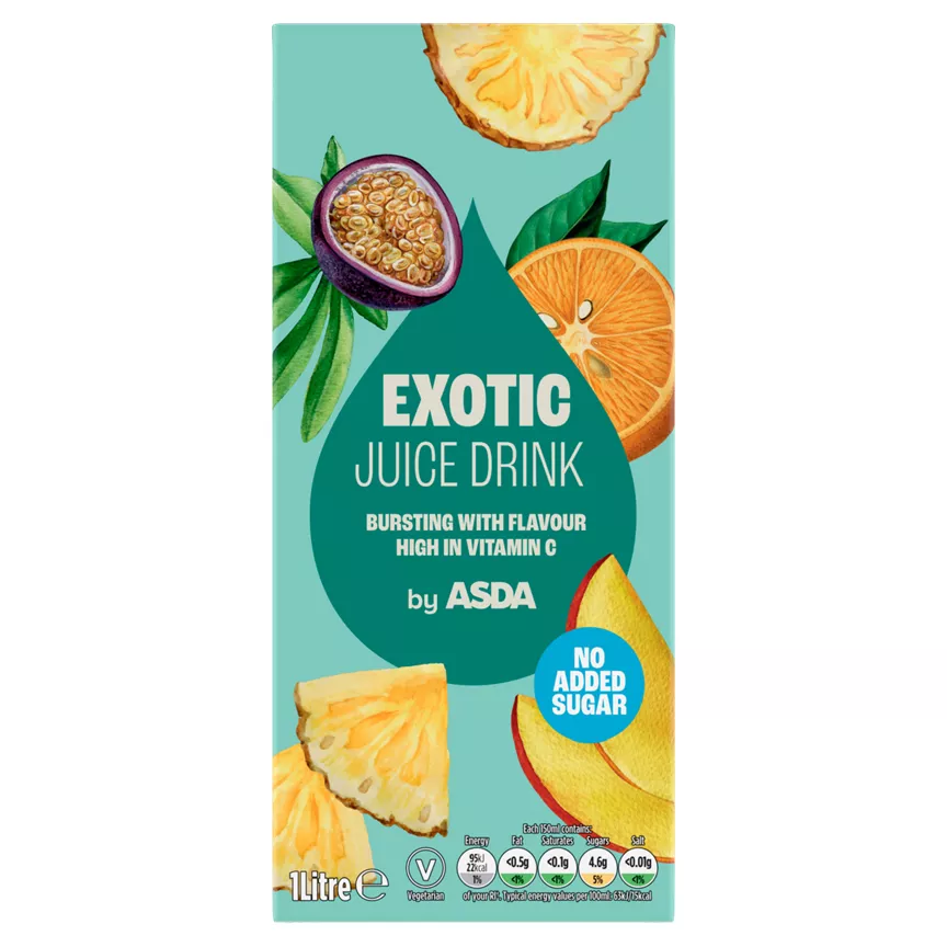 ASDA Exotic Juice Drink 1 Litre