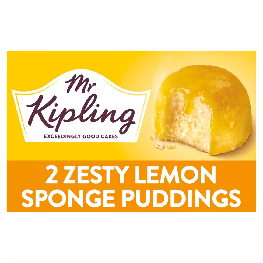 Mr. Kipling Lemon Sponge Puddings Dessert - Image 1