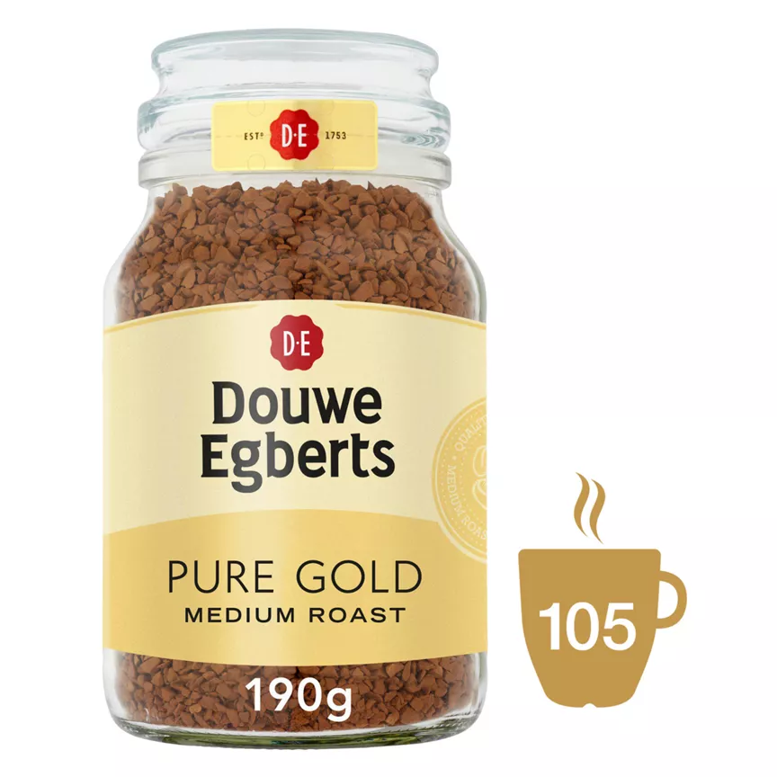 Douwe Egberts Pure Gold Medium Roast Instant Coffee